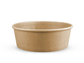 Салатник 750 мл паперовий крафт d150, 50 шт/уп, 500 шт/ящ.