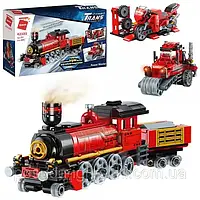 Конструктор 42101 "Trans Collector" Поїзд, будтехніка, мотоцикл 3 в 1, 305 деталей.