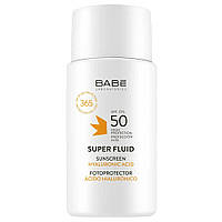 Солнцезащитный флюид для всех типов кожи Babe Super Fluid SPF 50, 50 мл