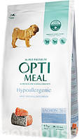 Optimeal (Оптимил) Hypoallergenic Medium для собак средних пород гипоаллергенный лосось