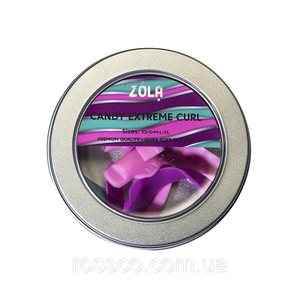 Zola Валики для ламінування Candy Extreme Curl (S, M, L, XL, LL)