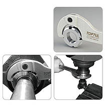 Ключ шарнірний серпоподібний 13-35мм для круглих шліцевих гайок TOPTUL AEEX1A35, фото 3