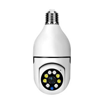 Камера відеоспостереження до патрону Bulb Camera ICSEE 2MP HD Панорамна камера відеоспостереження