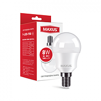 Лампа світлодіодна MAXUS 1-LED-750 G45 8W 4100K 220V E14