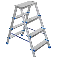VIRASTAR GORA 2х8 Алюминиевая двухсторонняя стремянка