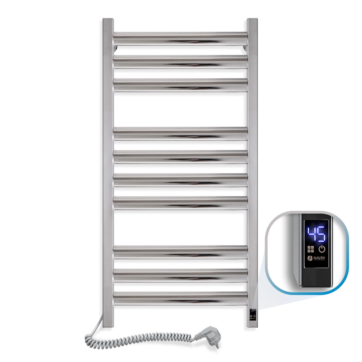 Рушникосушка Ellipse 500х1000 Sensor ліва 10-045153-5010