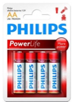 Акамулятор Philips Power Alkaline LR6/4bl