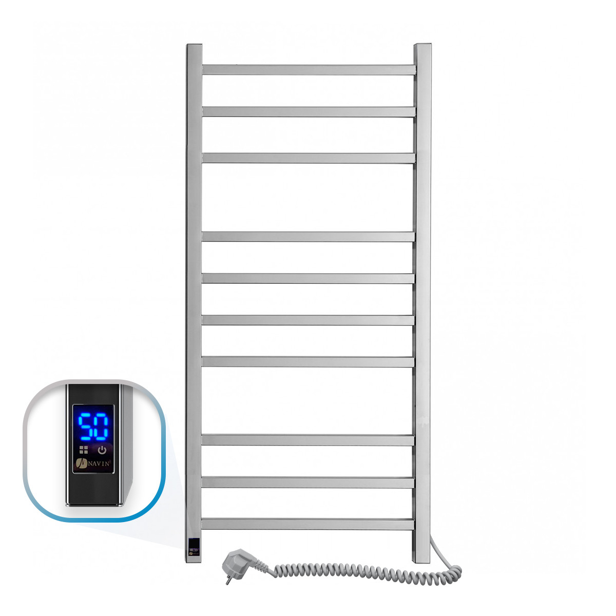Рушникосушка Loft 500х1000 Sensor з таймером, права 10-043053-5010