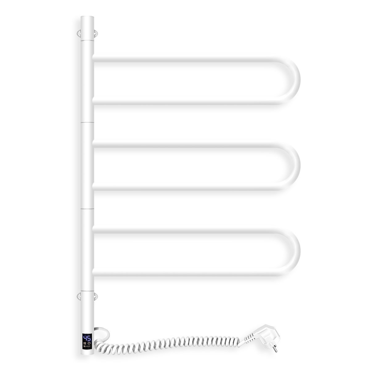 Рушникосушка Fouette 480х800 Sensor з таймером, біла 12-112033-4880