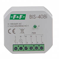 Реле импульсное BIS-408 LED 16А 165÷265 В AC F&F