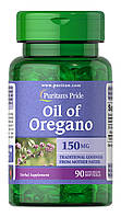 Масло орегано Puritan's Pride Oil of Oregano Extract 150 mg 90 Softgels