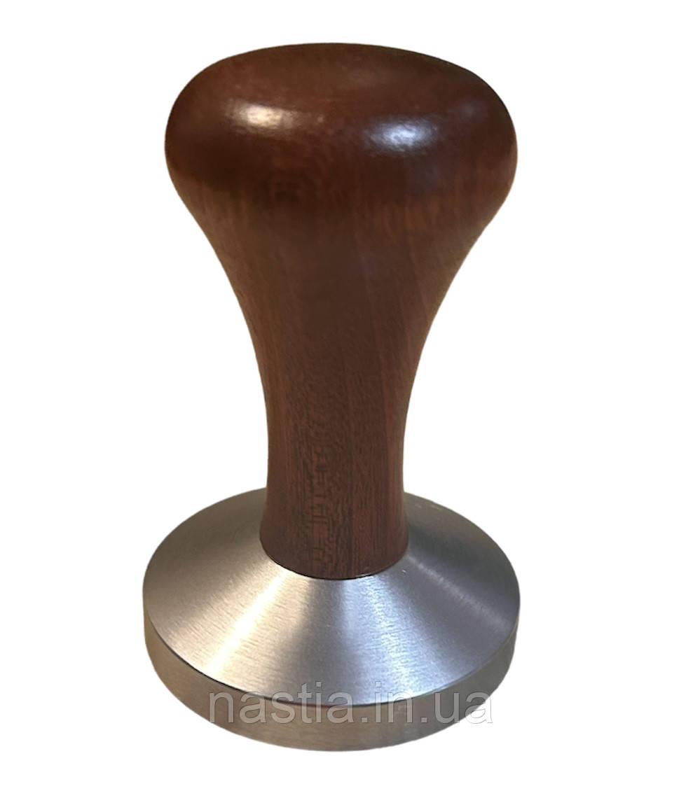 TEM 58 Темпер(металевий, з дерев`яною ручкою), d=58mm, фото 1