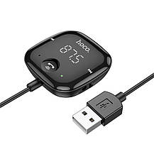 Aux bluetooth адаптер трансмітер в машину Hoco E65, Bluetooth адаптер aux, Usb aux адаптер в машину, фото 5