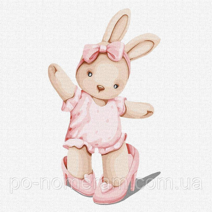 Картина за номерами Ідейка Маленька модниця ©tanya_bonya (KHO2407) 30 х 30 см