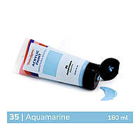 Акрилова фарба глянцева Аквамарин (180 мл) TBA180035