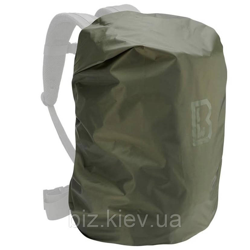 Чохол дощовик Brandit водонепроникний для рюкзака 40 50 л олива