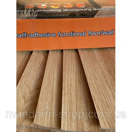 Самоклеючий гнучкий ламінат Дерево ціна за 1 шт, фото 1
