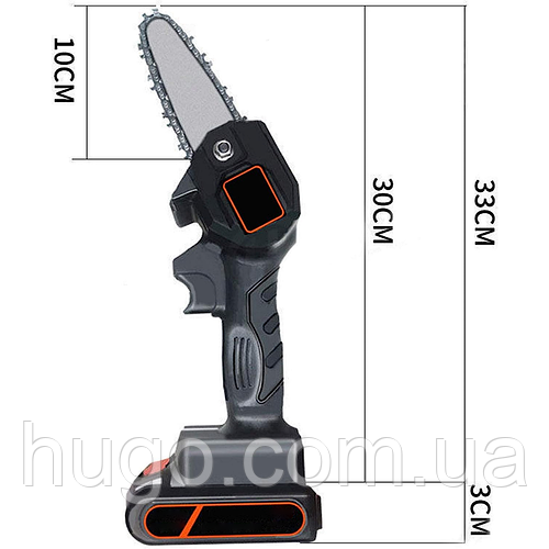 Аккумуляторная цепная мини пила с аккумулятором 24V, LY-21 / Ручная ...