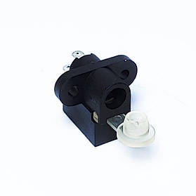 Зарядний роз'єм дитячого електромобіля із заглушкою 3 контакти