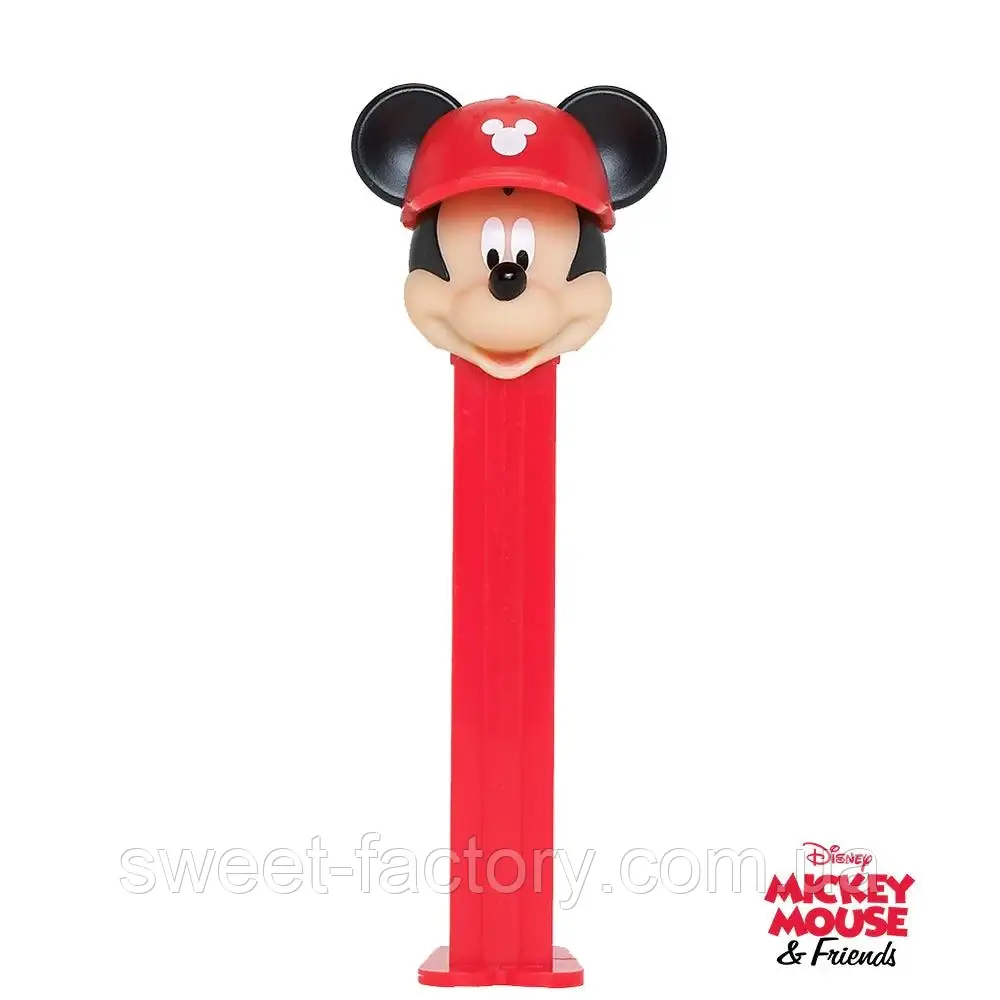 PEZ Disney Mickey & Friends Collection Team червона бейсболка 2s 17g