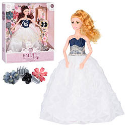 Лялька дівчинка Емілія шарнірна Limo Toy M 4763 UA з аксесуарами