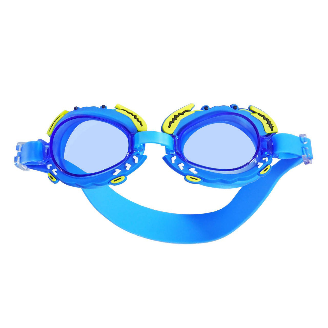 Купить Очки для плавания детские Swimming Goggles (Синий краб) очки для ...