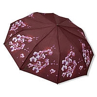 Жіноча парасоля THEBEST напівавтомат орхідея на 10 спиць #0733/5