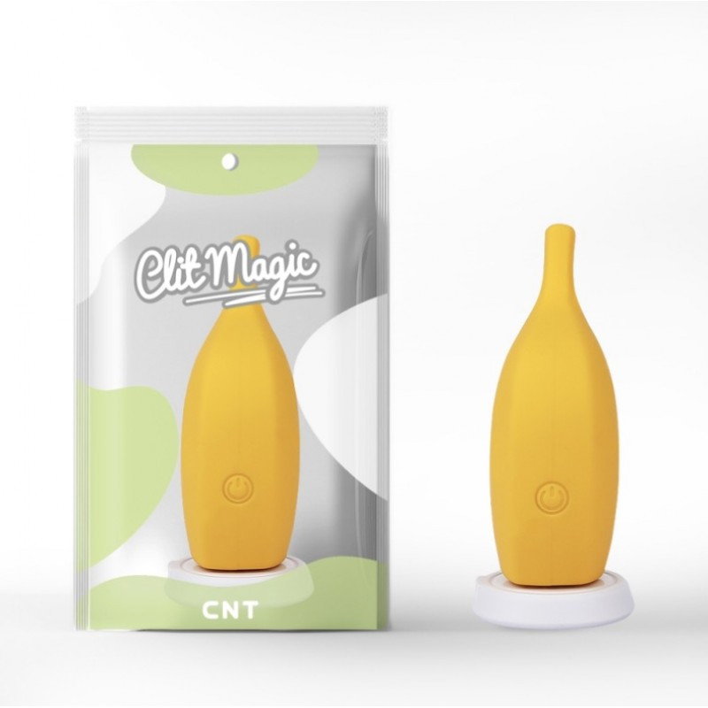 Вібростимулятор у формі бананчика Ba-Banana Yellow, фото 1