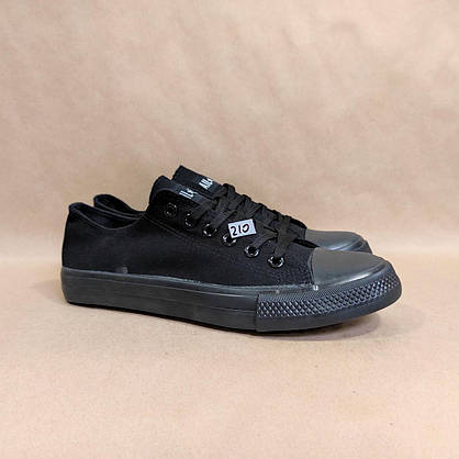 ЗНИЖКА! 44р (28см) Конверси ЧОРНІ кросівки кеди в стилі Converse all star, фото 3