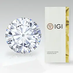 Діамант HPHT 0.5 Ct   5 мм Сертифікат