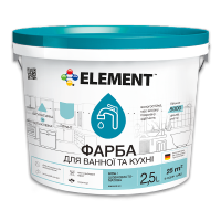 ELEMENT Фарба для ванної та кухні ELEMENT 5л