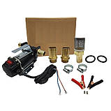 Насос паливоперекачуючий REWOLT 24В 60л/хв Насос для перекачування солярки Дизельний насос на 24 вольта Poland, фото 10