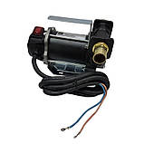 Насос паливоперекачуючий REWOLT 24В 60л/хв Насос для перекачування солярки Дизельний насос на 24 вольта Poland, фото 7