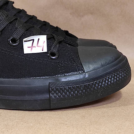 ЗНИЖКА! 43р (27см) Конверси ЧОРНІ кросівки кеди в стилі Converse all star, фото 1