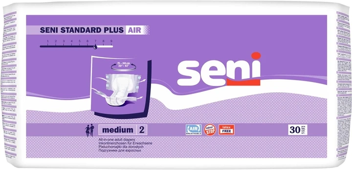 Підгузки для дорослих Seni Standard Plus Air medium 30 шт.