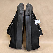ЗНИЖКА! 43р (27см) Конверси ЧОРНІ кросівки кеди в стилі Converse all star, фото 6