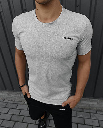 Футболка Reebok сіра (ХМ), фото 3