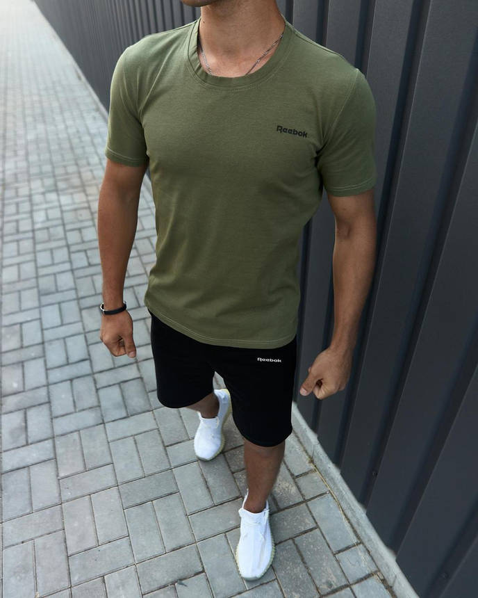 Футболка Reebok хакі (ХМ), фото 2