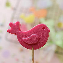 Силіконовий молд для льодяників "Пташки"