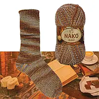 Nako BOHO DESEN (Нако Бохо Десен) №87722 (Шкарпеткова пряжа, нитки для в'язання)
