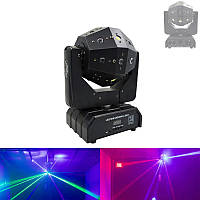 Стробоскоп лазерний LED RGB диско-куля DMX DJ 120Вт