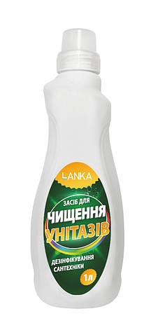 LANKA, Засіб для чищення унітазів 1 л, фото 1