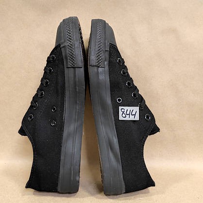 ЗНИЖКА! 43р (27см) Конверси ЧОРНІ кросівки кеди в стилі Converse all star, фото 6
