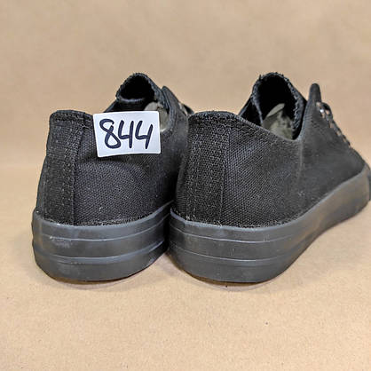 ЗНИЖКА! 43р (27см) Конверси ЧОРНІ кросівки кеди в стилі Converse all star, фото 5