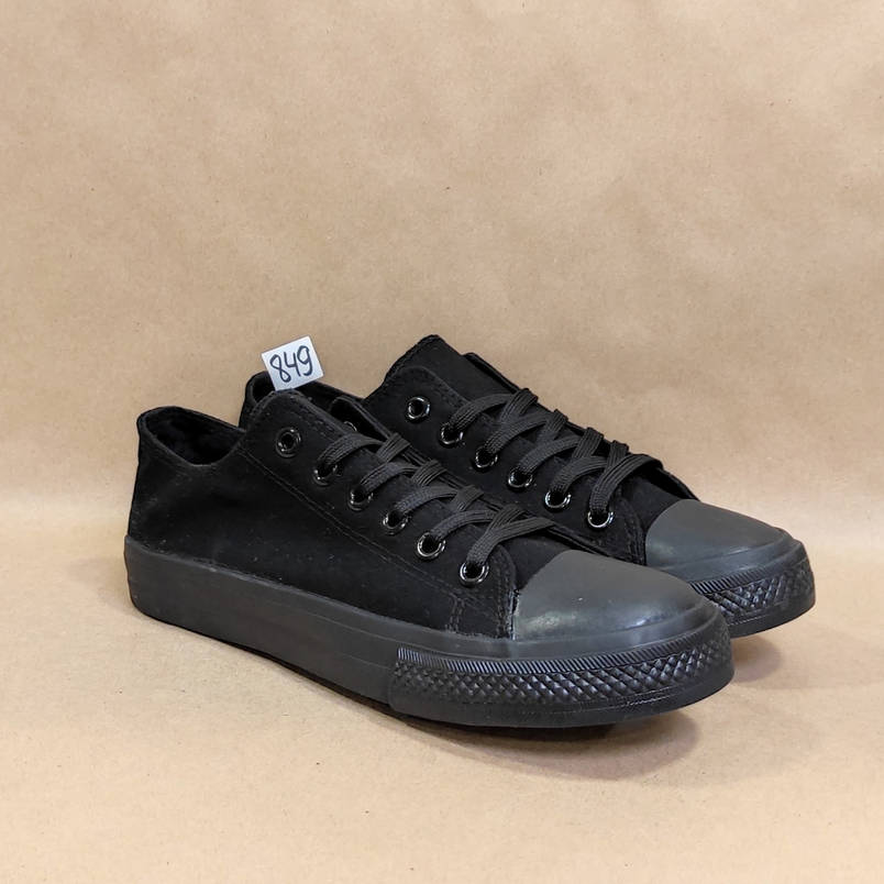 ЗНИЖКА! 43р (27см) Конверси ЧОРНІ кросівки кеди в стилі Converse all star, фото 1