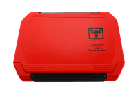 Коробка Jackall W Open Tackle Box M 2300D Red (167964) 1372014