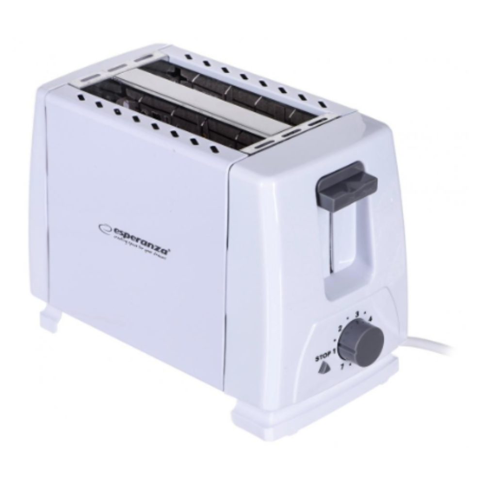 Тостер Esperanza EKT001 Toaster Caprese 600W Білий
