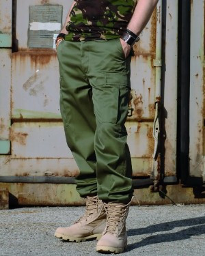 Штани Mil-tec Olive "RANGER" BDU 11810001 L