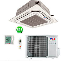 Касетний кондиціонер Cooper&hunter CH-IC035RK/CH-IU035RK R32 Inverter (з дренажним насосом)