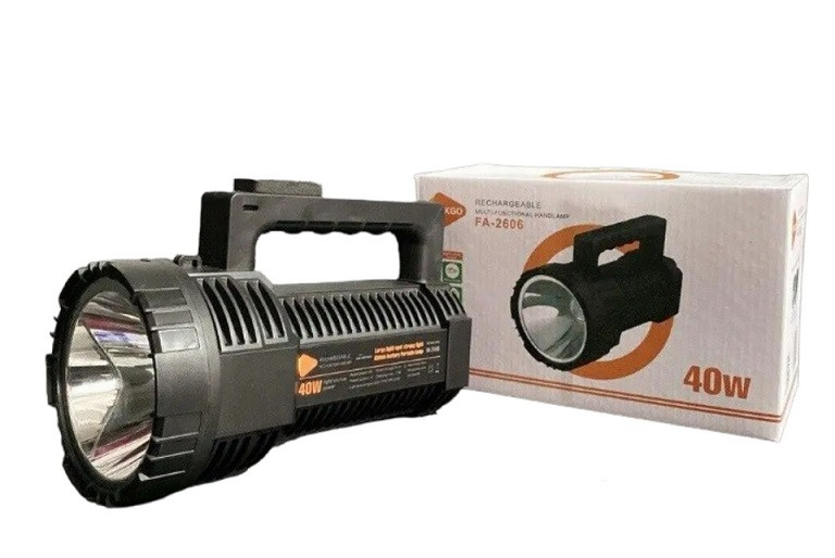 Ручний ліхтар FA-2606, GDLITE 40W, type-c, фото 1